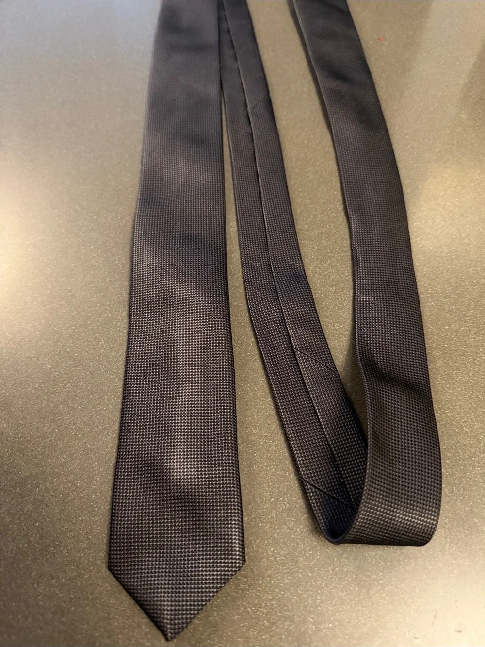 Prada Classic Men's Skinny Tie - Picture 4 of 5